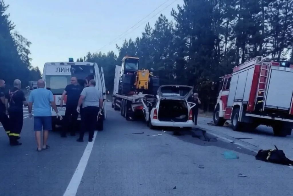 Кола се удари в спрял камион край Дупница, има жертви