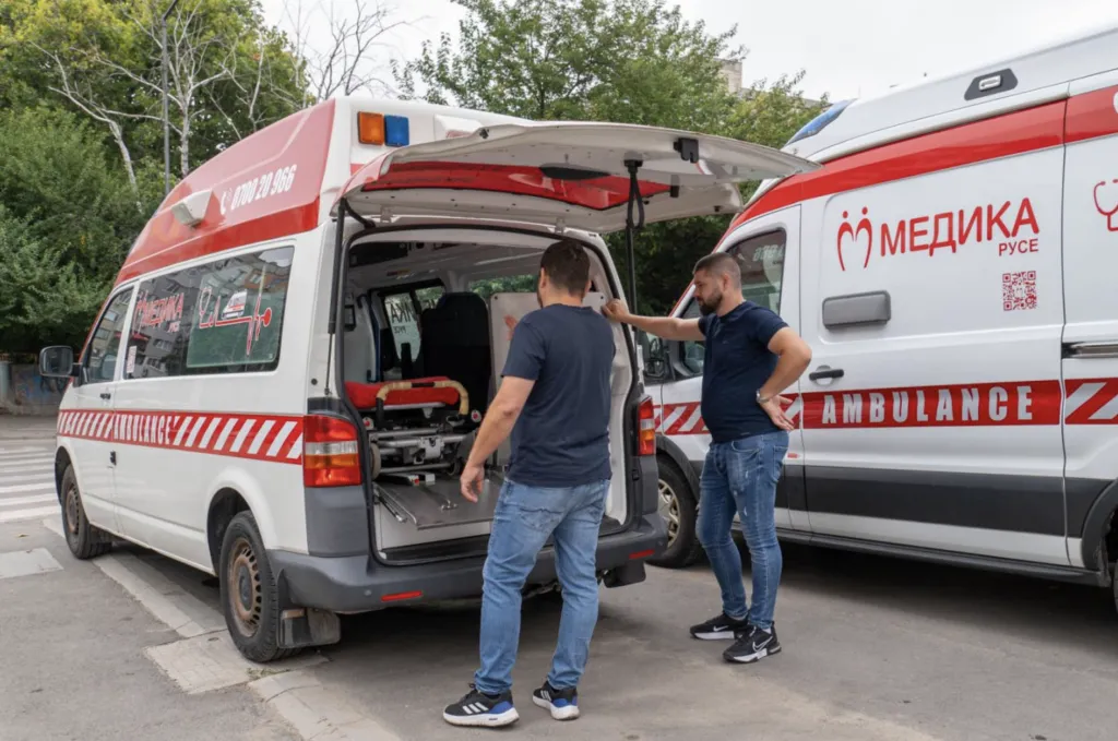 МЕДИКА подаде ръка на ЦПЗ – Русе с безвъзмездно предоставена линейка
