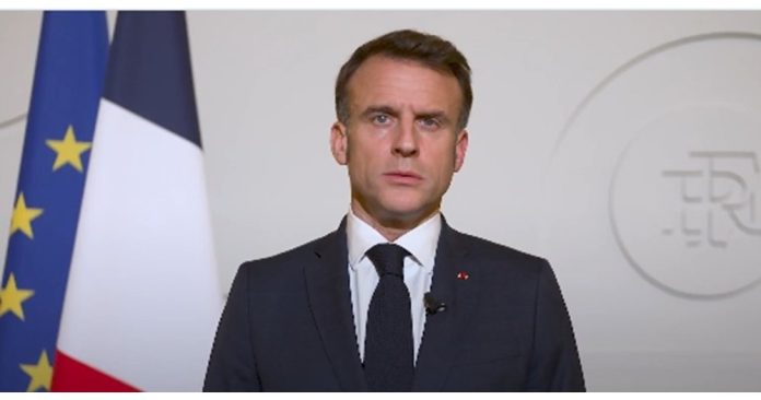 Президентът Еманюел Макрон Снимка: СНИМКА: Екс/ @EmmanuelMacron