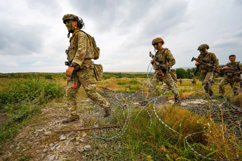 Военно учение на НАТО в Румъния събра 1300 войници
