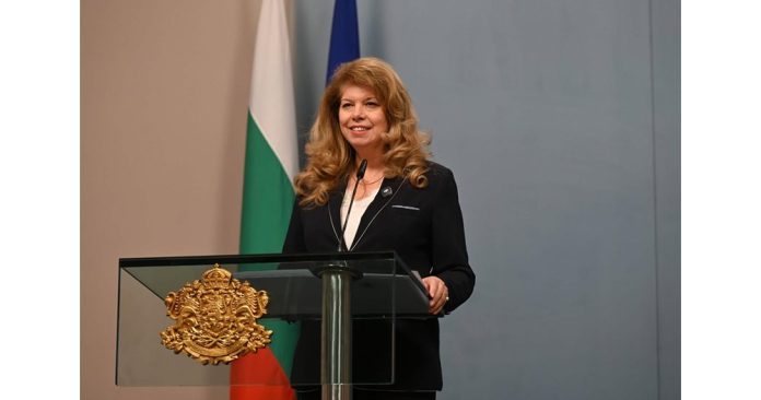 Президентът Илияна Йотова Снимка: Георги Палейков