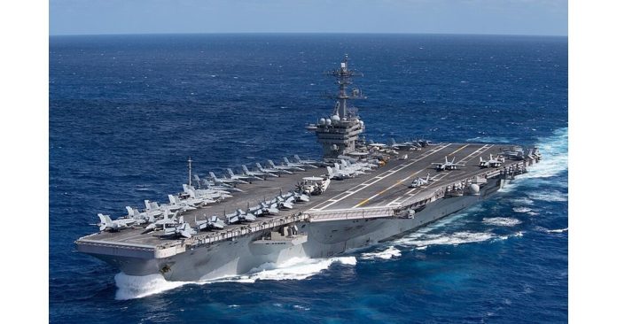 Американският самолетоносач USS Roosevelt СНИМКА: Уикипедия