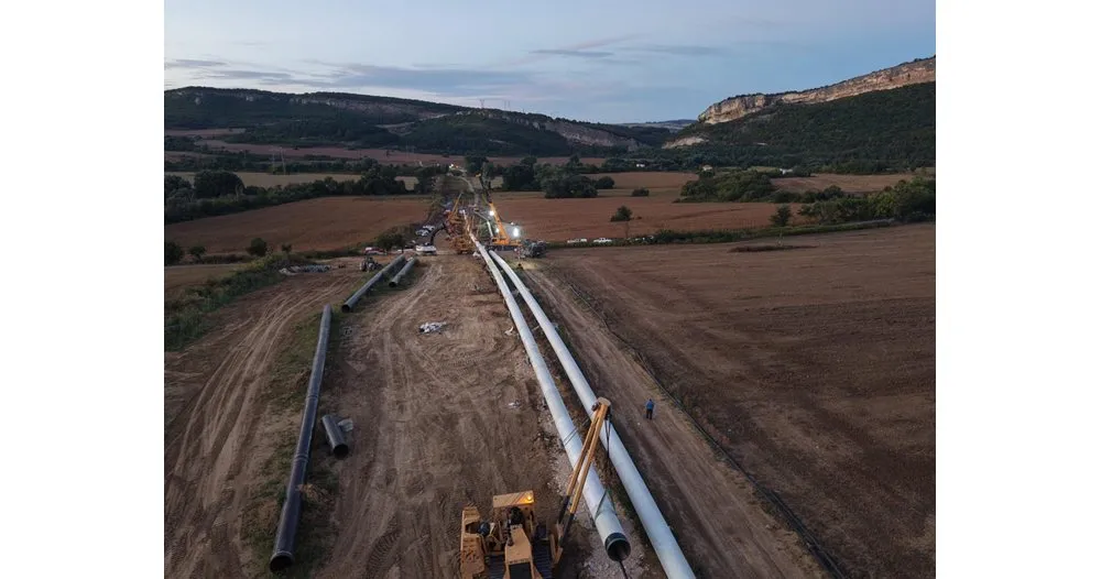 700 метра от Вертикалния газов коридор преминаха под Камчия
