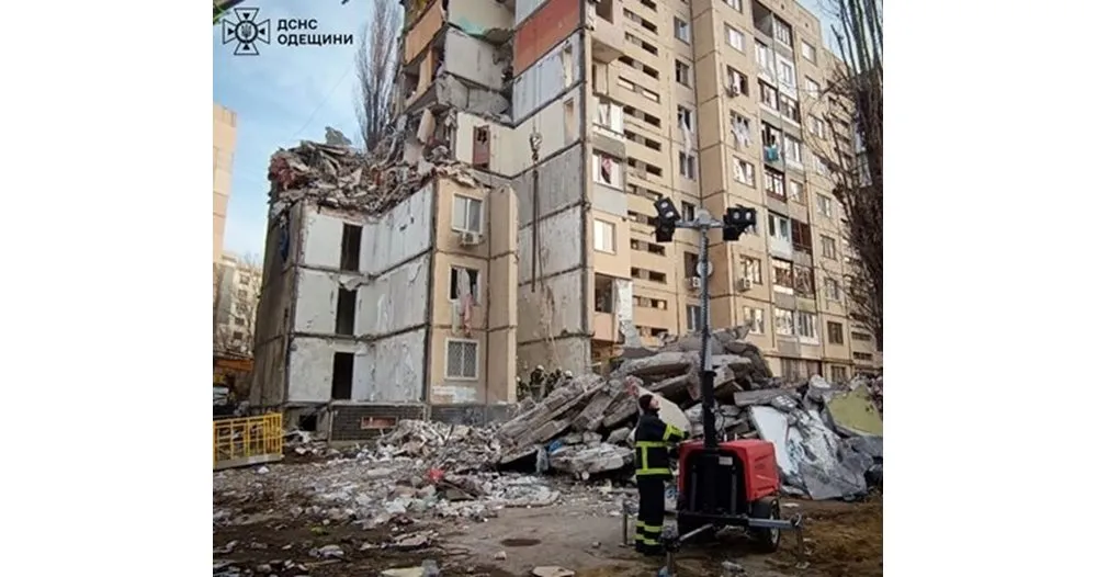 Девет ранени след руска атака в Одеса