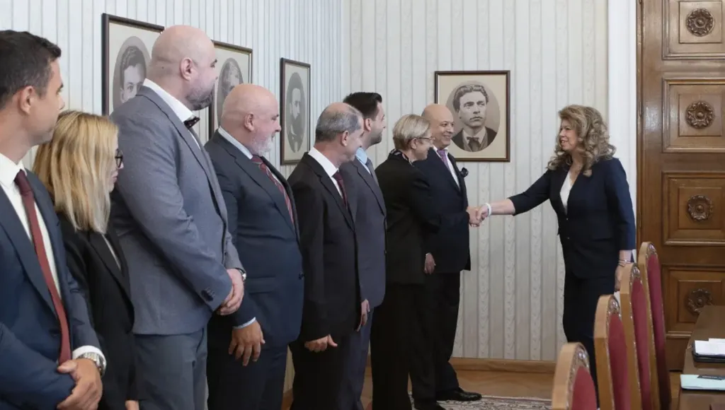 Президентът Йотова разговаря с представители на Алианса за устойчиво развитие на изкуствения интелект