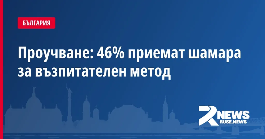Проучване: 46% приемат шамара за възпитателен метод