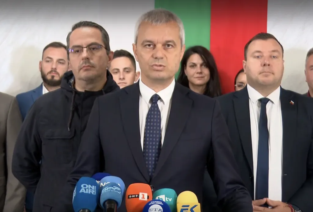 Костадинов определи резултата на „Възраждане“ като добър, но под очакванията